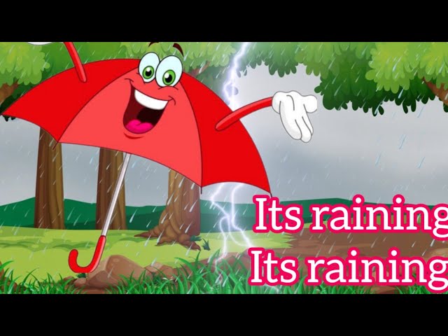 Its raining it's raining | kids songs | Rhymes for toddler | English nursery rhymes