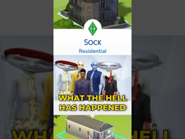 Be Careful What Mods You Install #thesims4 #gaming