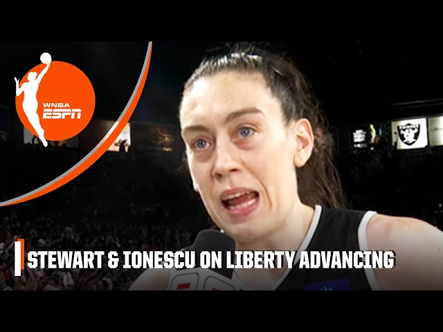 Breanna Stewart & Sabrina Ionescu are ready to win it all as Liberty head to Finals 👏 | WNBA on ESPN