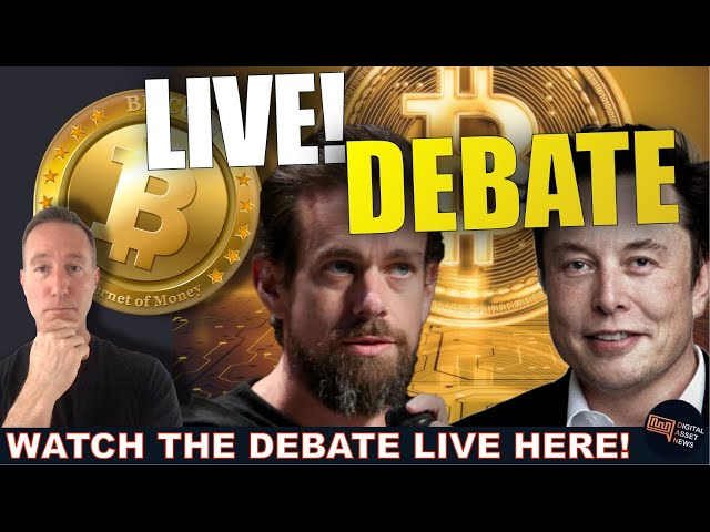 BITCOIN DEBATE LIVE - ELON MUSK V. JACK DORSEY