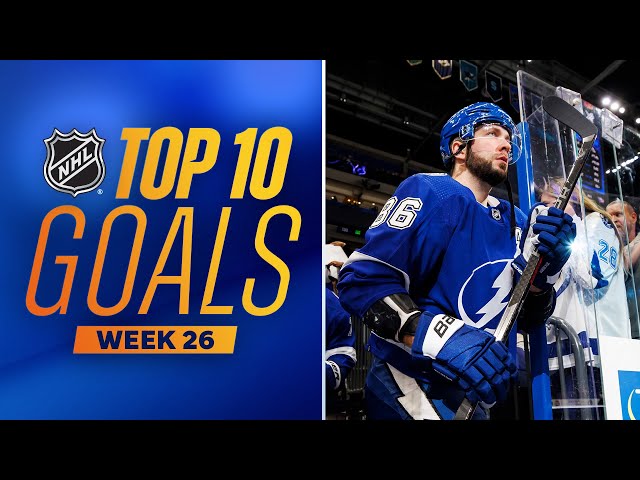 Top 10 Goals from Week 26 (2023-24 NHL Season)