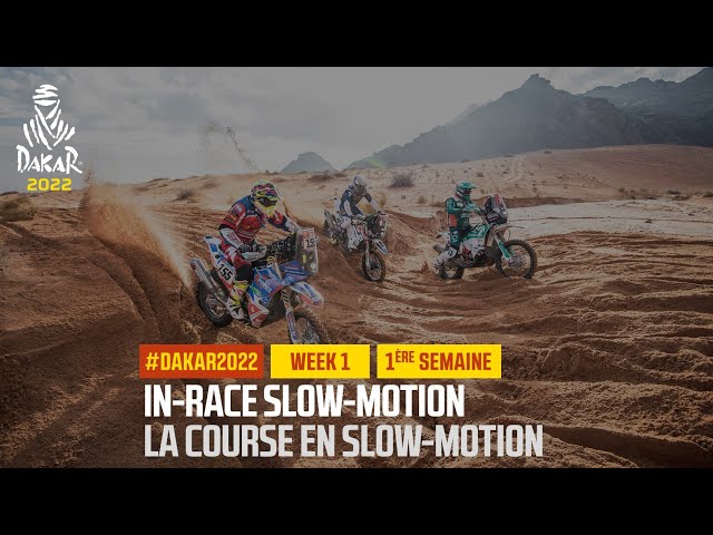 The race in slow-motion - Best of week 1 - #Dakar2022