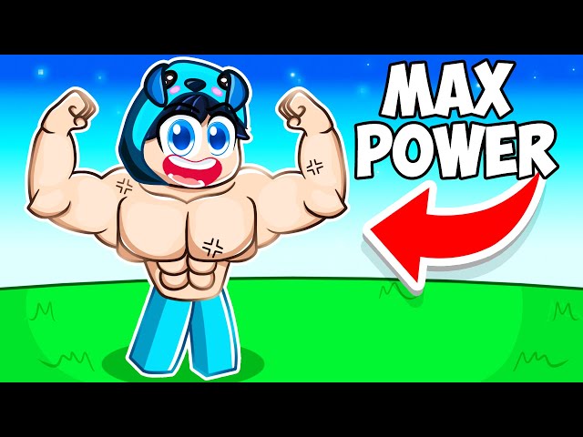 Unlocking MAX POWER in PUSHING SIMULATOR (ROBLOX)