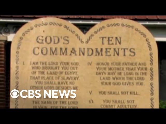 Judge temporarily blocks Louisiana plan to post Ten Commandments in public school classrooms