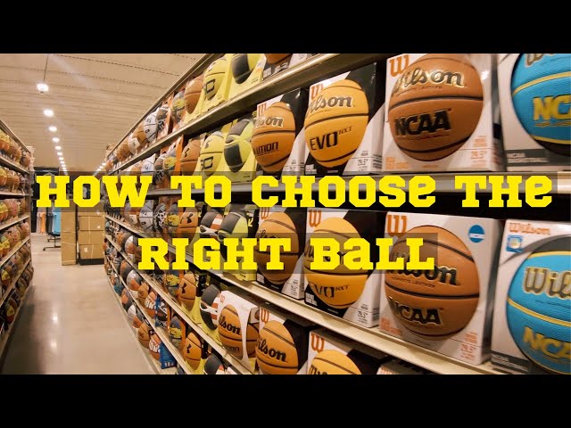 How To Choose A New Street Basketball | Choosing The BEST OUTDOOR BASKETBALL