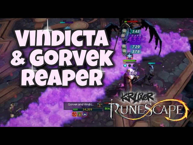 Vindicta and Gorvek Reaper Task - Drops, GP/ph, Money Making - Runescape 3