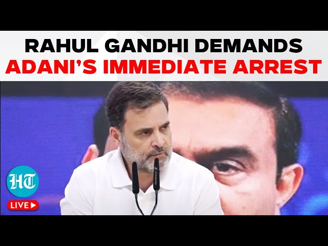 Rahul Gandhi LIVE | Rahul Gandhi Presser On Gautam Adani US Indictment | Rahul Gandhi Speech