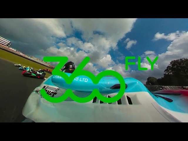 360 Degree On Board with Lee Cain and John Holden - Sidecar F1 2016 Brands Hatch