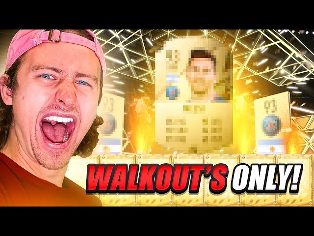 5 INSANE WALKOUTS in 1 PACK OPENING (FT. 90+ Rated Player) | FIFA 22 Pack Opening