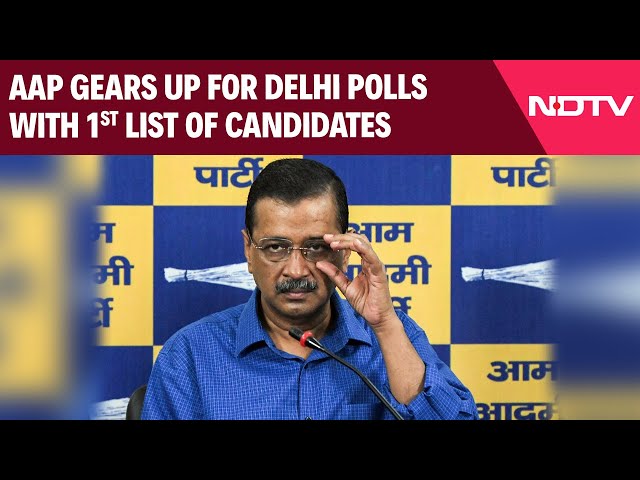 Arvind Kejriwal News | AAP Gears Up For Delhi Polls With 1st List Of Candidates