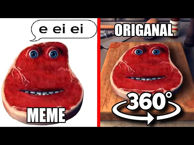 360° VR E e ei Original VS Meme