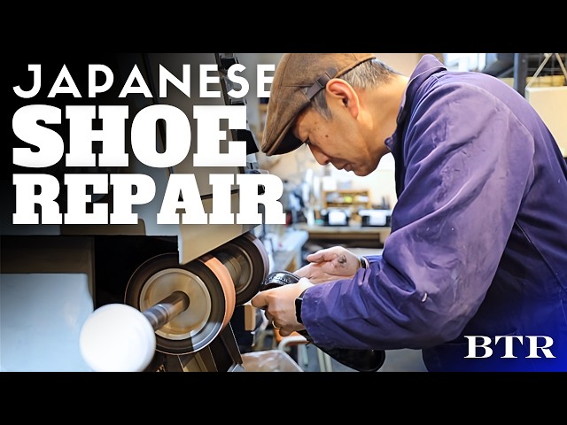 Behind the Register at a Japanese Shoe Repair Shop