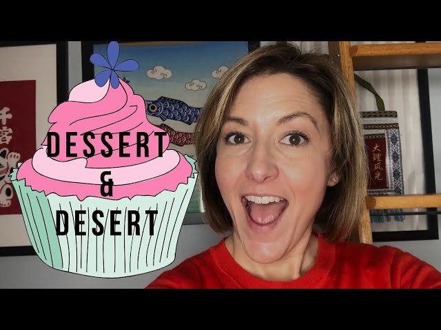 How to Pronounce DESERT, DESERT, DESSERT - English Pronunciation Lesson #learnenglish