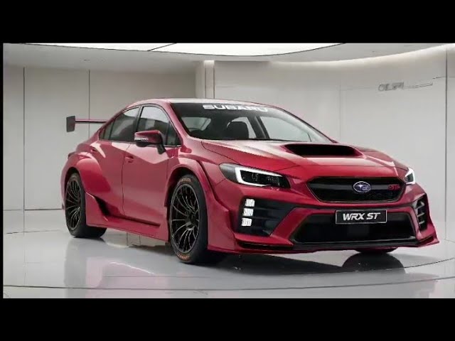 All The Subaru WRX STI 2025 model Officially Revealed'First Look!