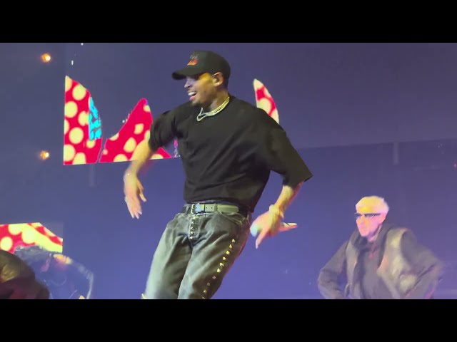 Chris Brown - Summer Too Hot (Live) 4K