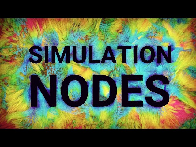 How to Use the New Simulation Nodes in Blender 3.6 LTS