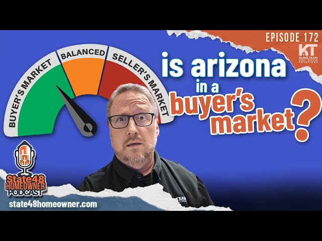 What Just Happened in Arizona Real Estate? Are we in a Buyer's Market?