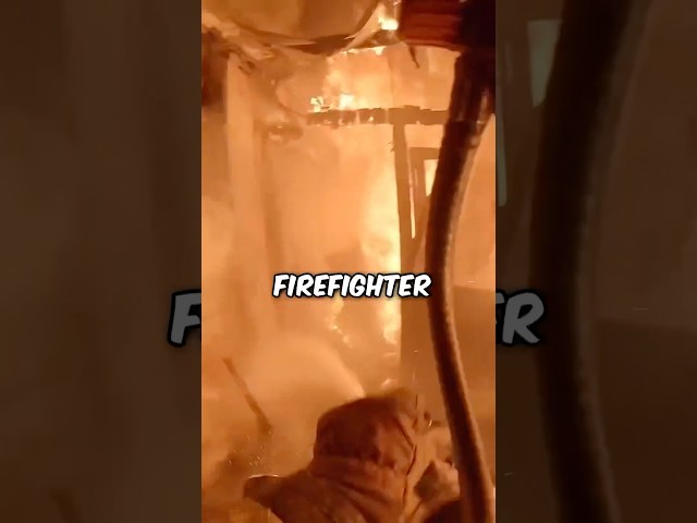 POV of a Fire Fighter! 🔥 #commentary