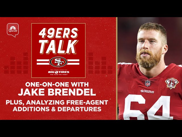 Analyzing 49ers’ free-agent additions and departures; One-on-one with Jake Brendel | 49ers Talk