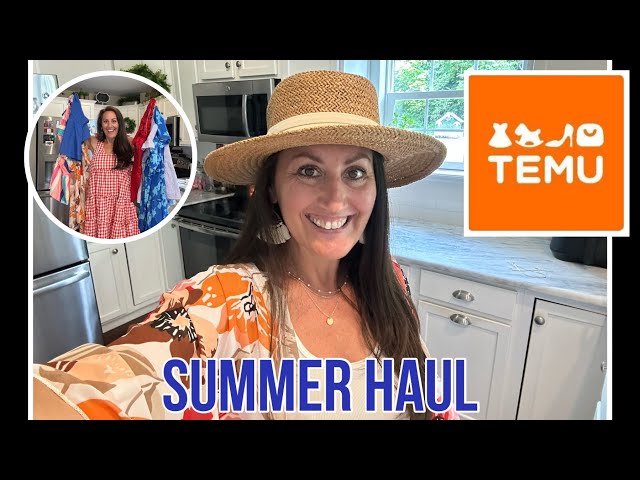 TEMU HAUL | HUGE TRY ON HAUL | Summer Clothes, SHOES, Jewelry & Hat Haul