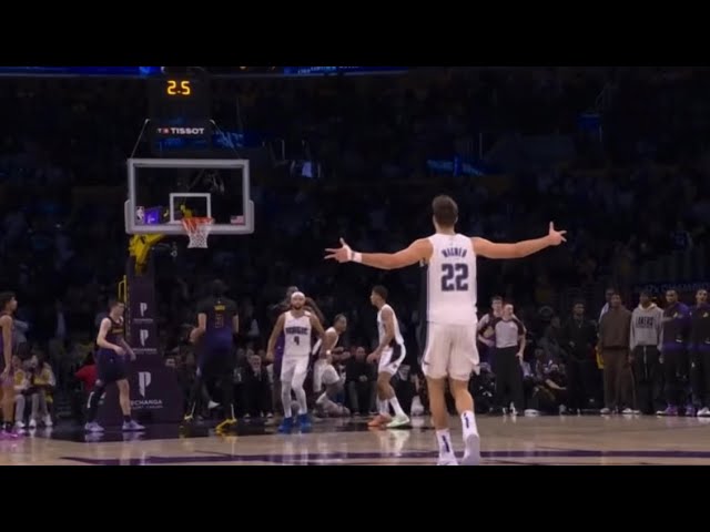 Franz Wagner INSANE GAME WINNER after Anthony Davis missed 2 free throws 🤯