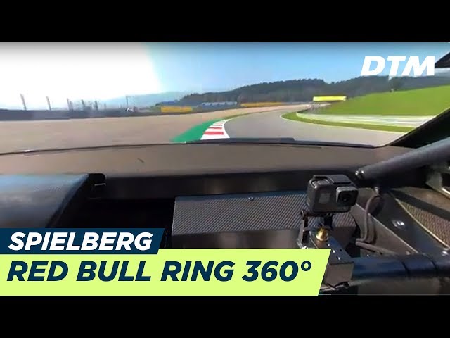 360° Onboard View Inside a DTM Race Car @ Spielberg w/ Ogier and Auer