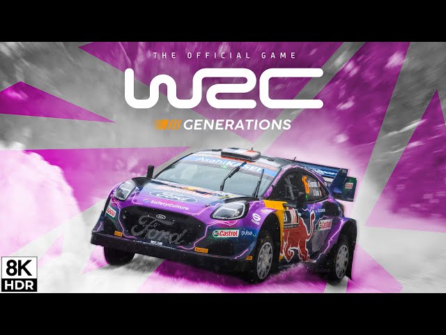 WRC Generations: Kenia - Odcinek testowy (powtórka) [Toyota GR Yaris Rally1] | 8K 60FPS HDR 🇵🇱