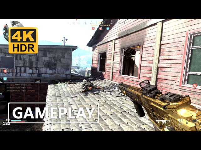 Call of Duty Modern Warfare Multiplayer XSX Gameplay 4K HDR