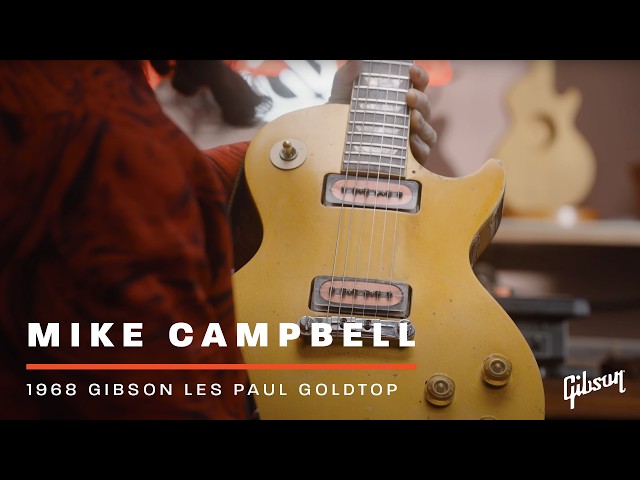 Mike Campbell’s No.1 Gibson Les Paul 1968 Goldtop with Mark Agnesi