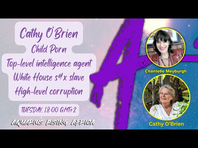 LIVE with CATHY O'BRIEN