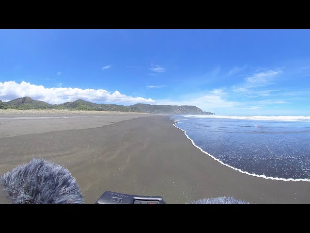 Piha Beach walkthrough 360 degrees music video / Auckland 360 / New Zealand 360 degrees video