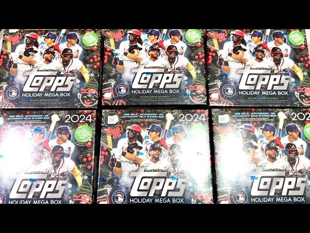 NEW RELEASE!  2024 TOPPS HOLIDAY MEGA BOXES!