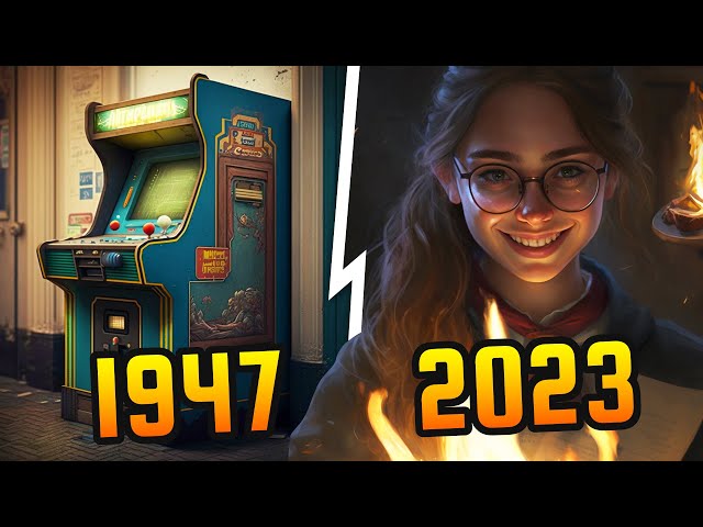 Evolution of Video Game Graphics [1947-2023]