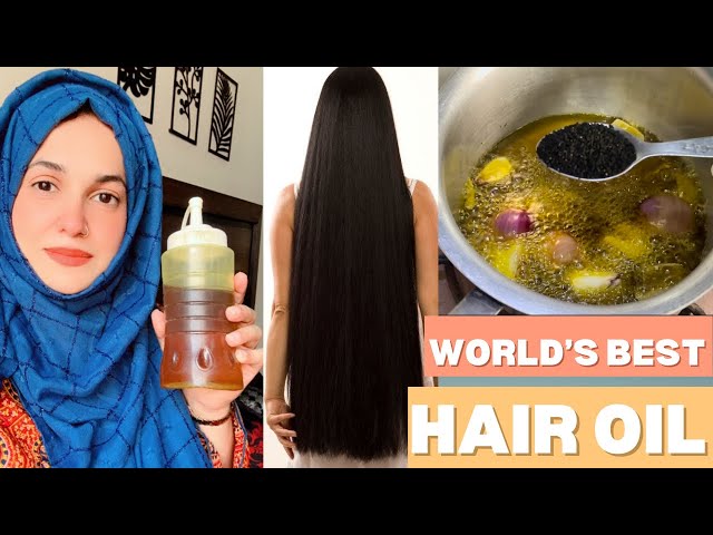 Best Hair Fall and Hair Growth Oil || Hair Oil Remedy || Strong, Long, Healthy Hairs ||aaqsanoman