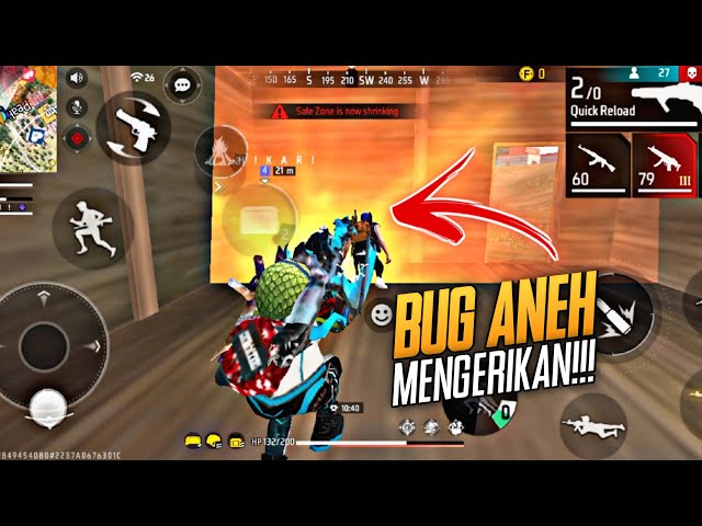 BUG FREE FIRE TERBARU 2023 ! BUG TIDAK TERLIHAT OLEH MUSUH DI FREE FIRE ?