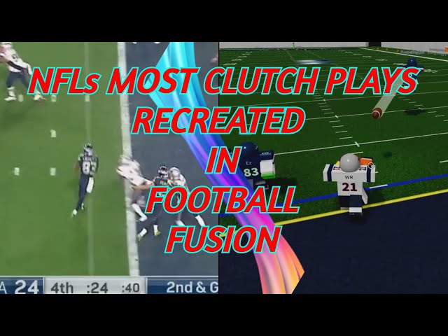 The Most Clutch NFL Plays Recreated In Football Fusion!