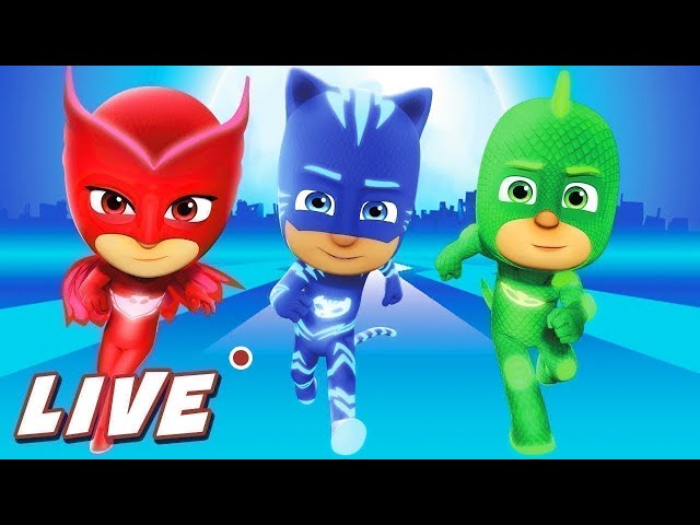 PJ Masks | Season 1 LIVE 24/7 🔴 | Kids Cartoon | Video for Kids