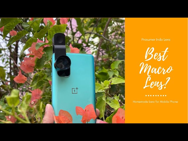 New Prosumer Indo Macro Mobile Phone Lens Review [Mini Q] [Hindi] [OnePlus 8T]