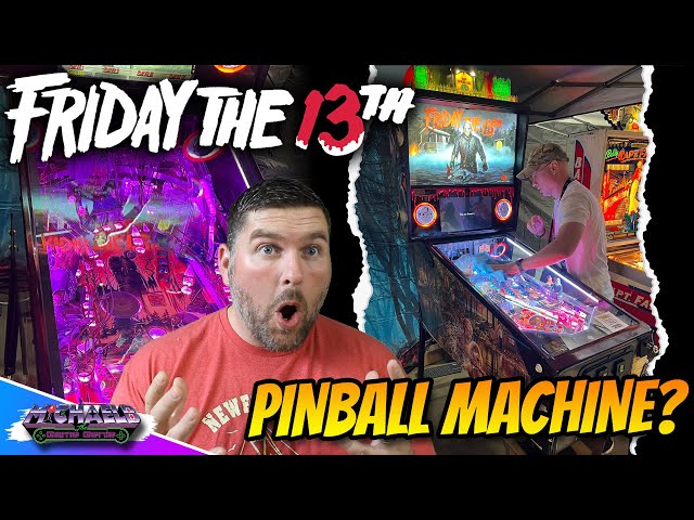 Friday The 13th Pinball? This Homebrew Pinball Machine Is Killer!