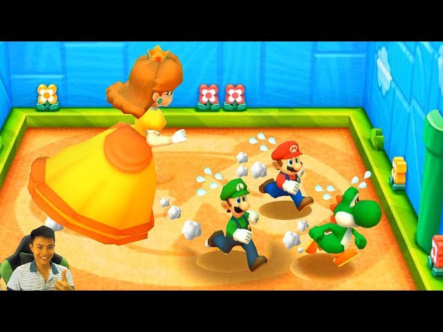 Mario Party: The Top 100 - Daisy, Mario, Luigi, Yoshi | Who Can Allway Win Minigames?