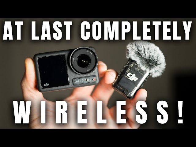 DJI Osmo Action 4 BIG Wireless Mic News!