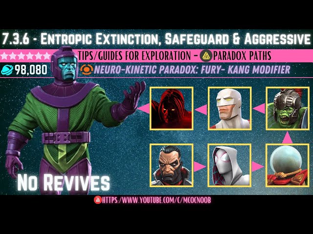 MCOC: Act 7.3.6 - Paradox, Entropic Extinction, Quantum Immunity- Kang - Neuro Kinetic Paradox: Fury