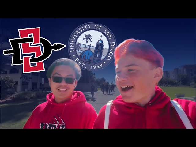 SDSU and USD Vlog! 🎓 | FIRST HIGH SCHOOL AVID FIELD TRIP! ❤️