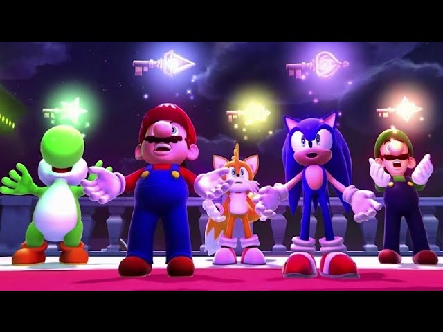 Mario & Sonic at the Sochi 2014 Olympic Winter Games Movie - Full Game Walkthrough