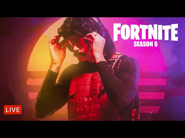 🔴LIVE - DR DISRESPECT - FORTNITE - CHAPTER 5 BRAND NEW!