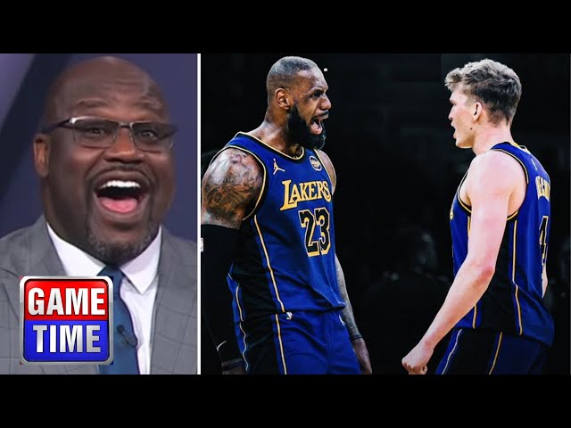 NBA Gametime | "West should FEAR the Dalton/LeBron duo" - Shaq breaks Lakers won 7 of 9 last games