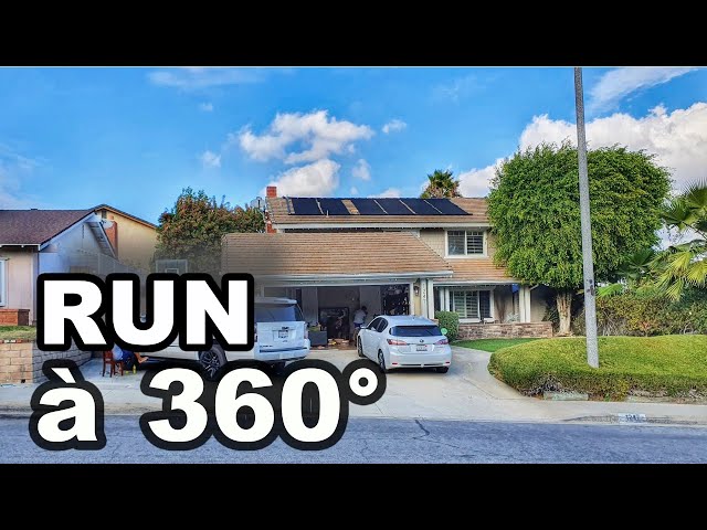 Run en 360° Banlieue Californienne à Rancho Palos Verdes #360° #gopromax