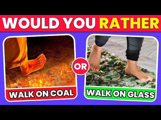 Would You Rather...? EXTREME Edition 🤔⚠️ Hardest Choices Ever!