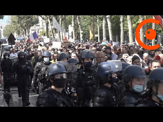 Manifestation contre le pass sanitaire (7 août 2021, Paris)