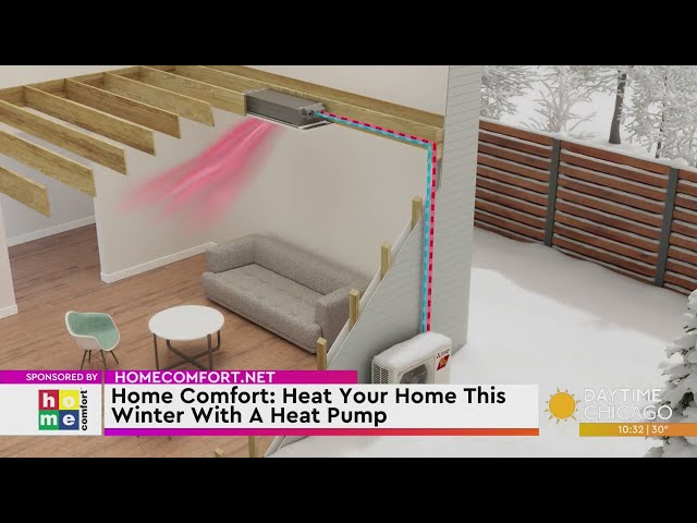 Home Comfort: Heat Your Home This Winter With A Heat Pump